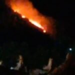 Bukti požar na brdu iznad Buljarice