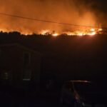 Najkritičniji požari u Buljarici, Piperima, Kučima i Kokotima, zatvoren put ka Nikšiću