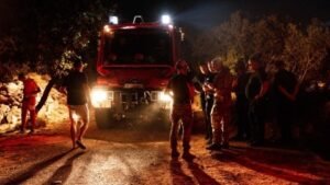 Vojska CG angažovana na gašenju požara u Piperima