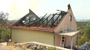Dramatični snimci sa opožarenih područja