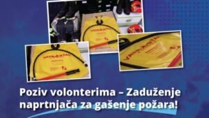 Mještanima Fundine podijeliće oko 50 naprtnjača za gašenje požara