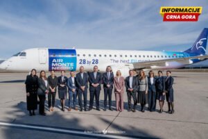 Crna Gora brendira nacionalni avion porukom o članstvu u EU do 2028.