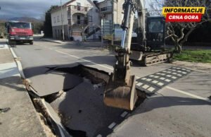 Padavine dovele do urušavanja lokalnog puta Tivat-Radovići