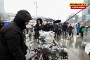 Crni ekran kao upozorenje na gašenje javnog servisa