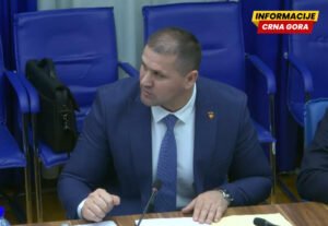 Šćepanović o današnjem pretresu: Komandant je izdao nalog na osnovu mog odobrenja za angažovanje