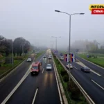 AMSS: Vožnju otežava povremeno jača kiša, slaba vidljivost, moguć sneg u planinskim područjima