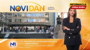 Gledajte UŽIVO Novi dan o tragediji na Filozofskom, gost Ivanka Popović