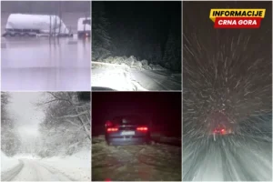 Novi snijeg, nove nevolje: Odroni i drveće na bh. putevima, vožnja kroz vodu, kamioni ostajali zaglavljeni