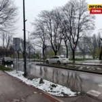 Snijeg nije izazvao probleme u saobraćaju u ZDK-u, muškarac u Olovu pao u rijeku