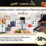 Sakupljaj markice i ostvari popust na Rosmarino aparate