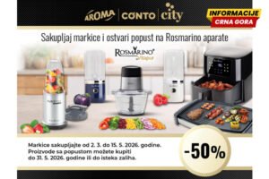 Sakupljaj markice i ostvari popust na Rosmarino aparate