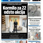 Naslovna strana “Vijesti” za 4. mart 2026.