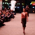 Saint Laurent predstavio haljine od čipke i moćna odijela