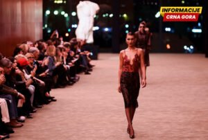 Saint Laurent predstavio haljine od čipke i moćna odijela