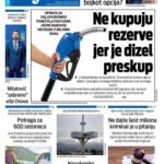 Naslovna strana “Vijesti” za 11. mart 2026.