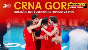 Podgorica i Osijek domaćini Evropskog odbojkaškog prvenstva za juniore 2027.