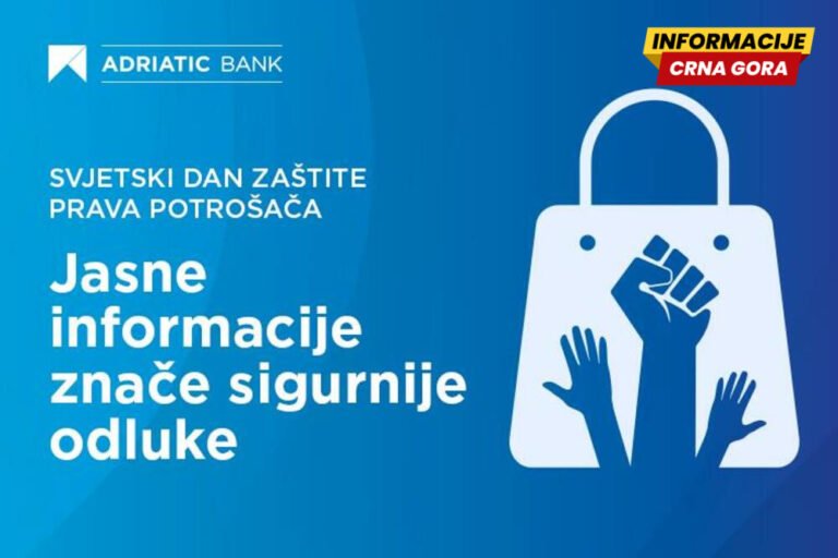 Adriatic Banka obilježava Svjetski dan zaštite prava potrošača