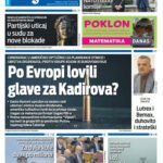 Naslovna strana “Informacije CG” za 17. mart 2026.