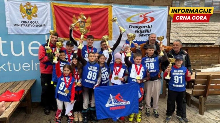 Dominacija Budućnosti na Prvenstvu Crne Gore u alpskom skijanju