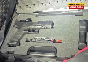 Oduzet pištolj, krivična prijava protiv Ulcinjanina