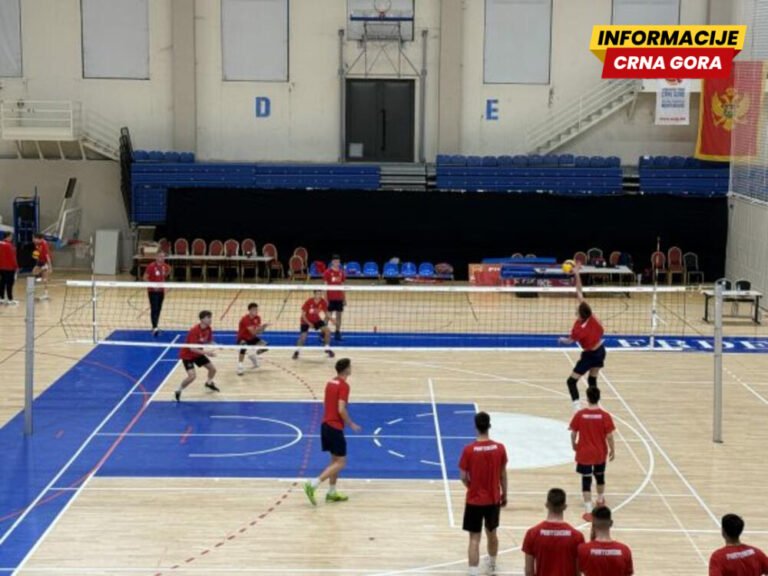 Muška U18 odbojkaška reprezentacija počela pripreme za novi podgorički kvalifikacioni turnir za EP