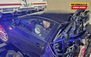 Saobraćajna nezgoda u tunelu Sozina, saobraćaj pušten nakon prekida