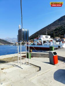Mjeriće kvalitet vazduh u Boki: Na trajektnim pristaništima postavljene stanice za monitoring izduvnih gasova iz motora