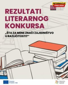 Objavljeni rezultati literarnog konkursa “Šta za mene znači zajedništvo u različitosti?”