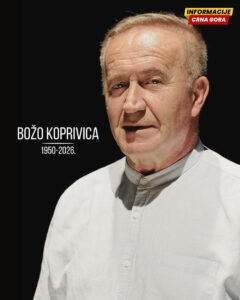 CNP: Koprivicu ćemo pamtiti kao autentičnog umjetnika kojeg je pored literarnog dara krasila i ljubav prema teatru