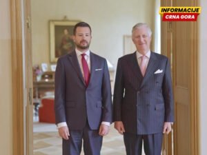 Milatović kod kralja Filipa, istakao značaj podrške Belgije evropskom putu Crne Gore