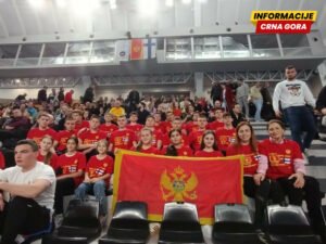 Akcija Kluba crnogorskih olimpijaca – mališani iz Berana navijali za lavove