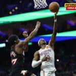 Oklahoma bolja od Filadelfije za 12. uzastopnu pobjedu u NBA ligi