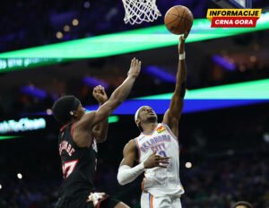 Oklahoma bolja od Filadelfije za 12. uzastopnu pobjedu u NBA ligi