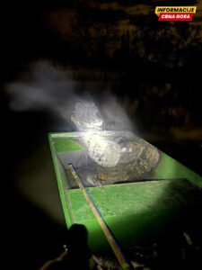 NPCG: Krivolovci zapalili čamac i vanbrodski motor prilikom bjekstva, ugrožena bezbjednost nadzornika