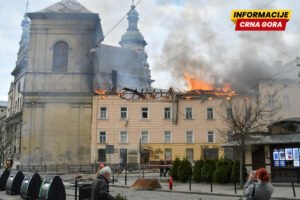 Rusija tokom dana dronovima napala Ukrajinu: Stradale tri osobe, ranjene desetine, pogođeno mjesto pod zaštitom UNESKO-a