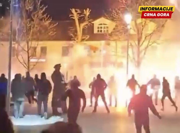 UP: Nikšićka policija spriječila fizički sukob pripadnika suprotstavljenih navijačkih grupa