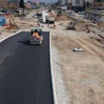 Prvi metri asfalta na budućem Bulevaru Vojislavljevića u Podgorici