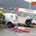 Jedna osoba podlegla povredama nakon udesa na Barutani