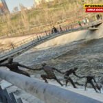 Statua ovjekovječila trenutak humanost