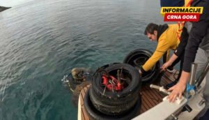 Uklonjen otpad iz mora i iz morskih pećina na području Parkova prirode “Platamuni”, “Katič” i “Stari Ulcinj”