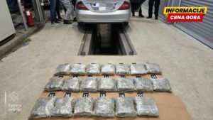 Zadržavanje Zećaninu u čijem vozilu je pronađen 21 kilogram…