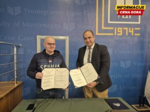 Crna Gora i Srbija odmjerile snage, saradnja dodatno učvršćena