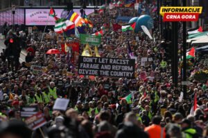 Veliki skup u Londonu protiv ekstremne desnice