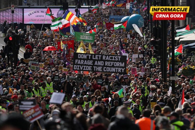 Veliki skup u Londonu protiv ekstremne desnice