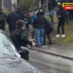 Srbija: Muškarac sa pištoljem u ruci prišao grupi koja je napala građane i novinara u Bajinoj Bašti