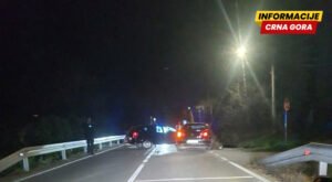 Četiri osobe povrijeđene u udesu na putu Danilovgrad-Podgorica,…