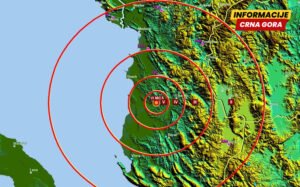 Zemljotres u Albaniji, osjetio se i u Crnoj Gori