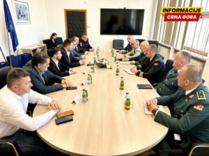 Kovačević - Vuksanović: Istaknut značaj jačanja institucionalne saradnje između Opštine Nikšić i Vojske Crne Gore