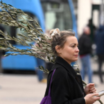 U centru Zagreba uoči Cvjetnice maslinove grančice prodaju se za 2 eura