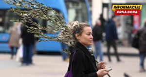 U centru Zagreba uoči Cvjetnice maslinove grančice prodaju se za 2 eura